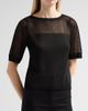 Kobi Halperin Women's Romi Mesh-Yoke Sweater - 4