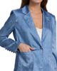 Kobi Halperin Women's Veronica Denim-Printed Satin Blazer - 6