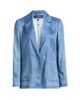 Kobi Halperin Women's Veronica Denim-Printed Satin Blazer - 8