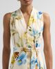 Kobi Halperin Women's Violet Floral Hammered Satin Maxi Dress - 5