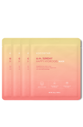 Kocostar Kocostar a.m. Sunday Happy Hydrogel Mask