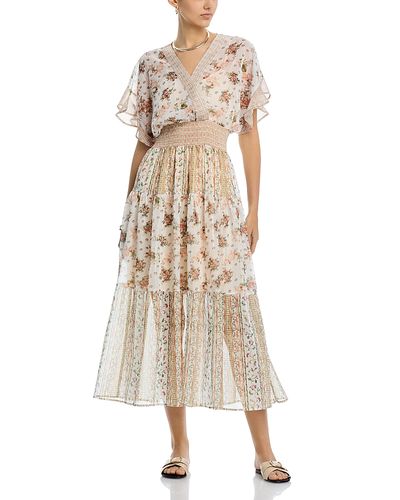 Layered With Love Koko + Mason Kimono Short Sleeve Midi Dress