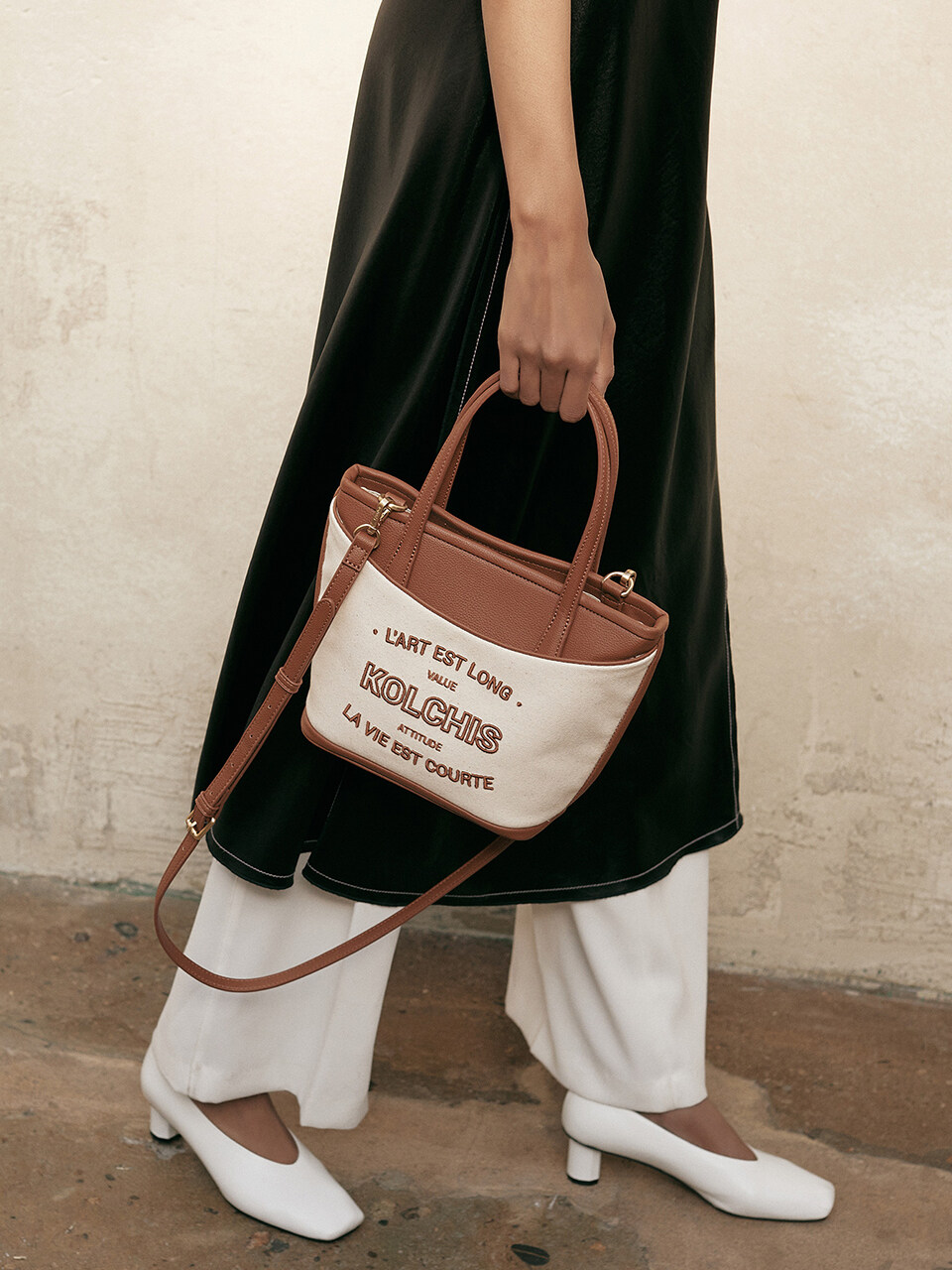 KOLCHIS Kari Tote Bag - Brown