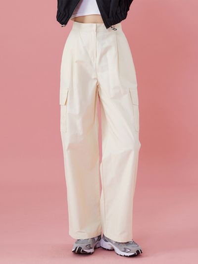 KOLEAT Over-Wide Fit Cargo Slacks Pants