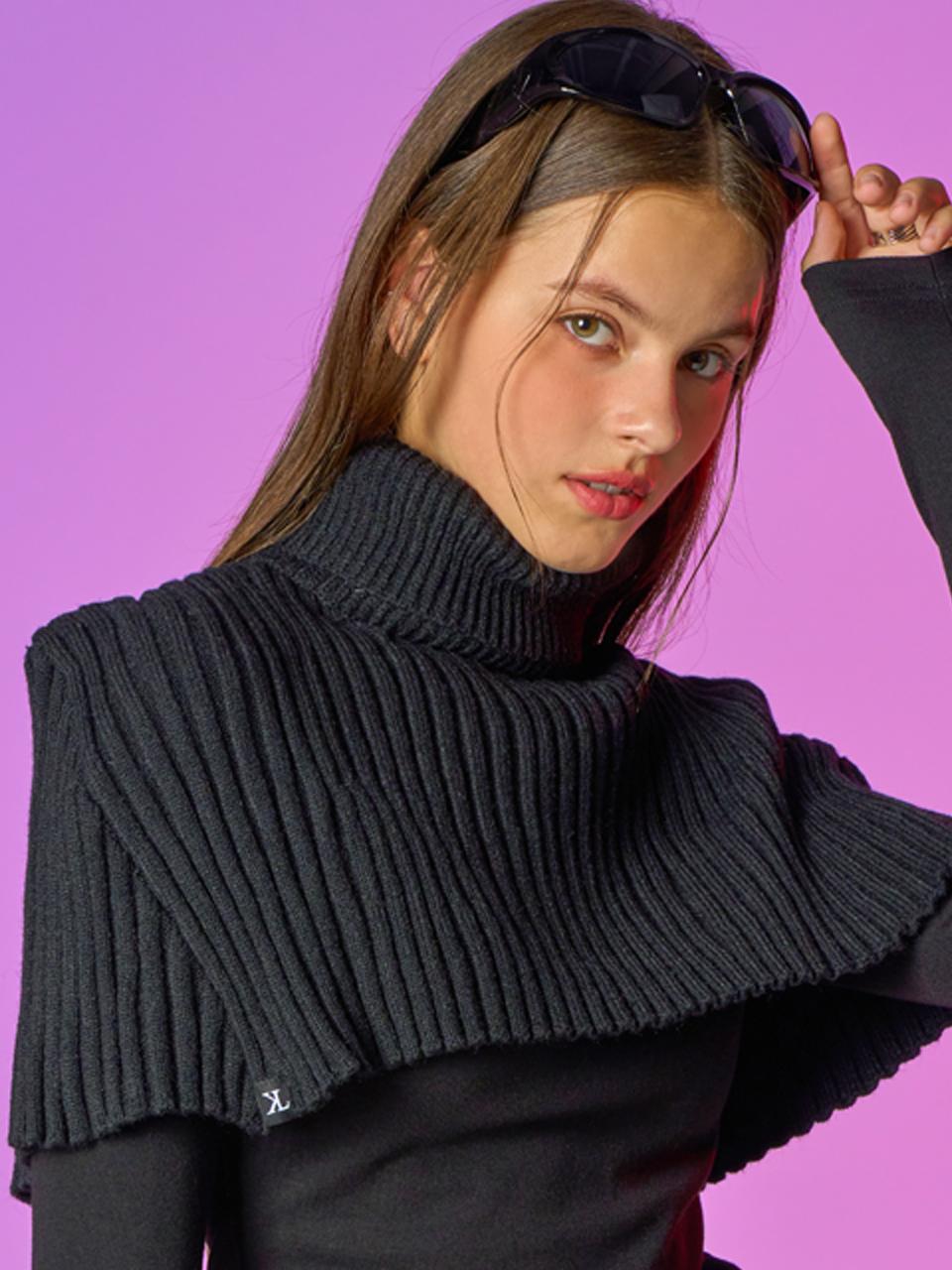 KOLEAT [Turtleneck ver] Winter Insulated Knitwear Neck Ba