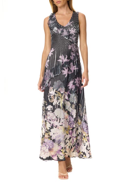 komarov tiered chiffon dress Komarov Tiered Charmeuse & Chiffon Cocktail Dress In Black - 55% Off