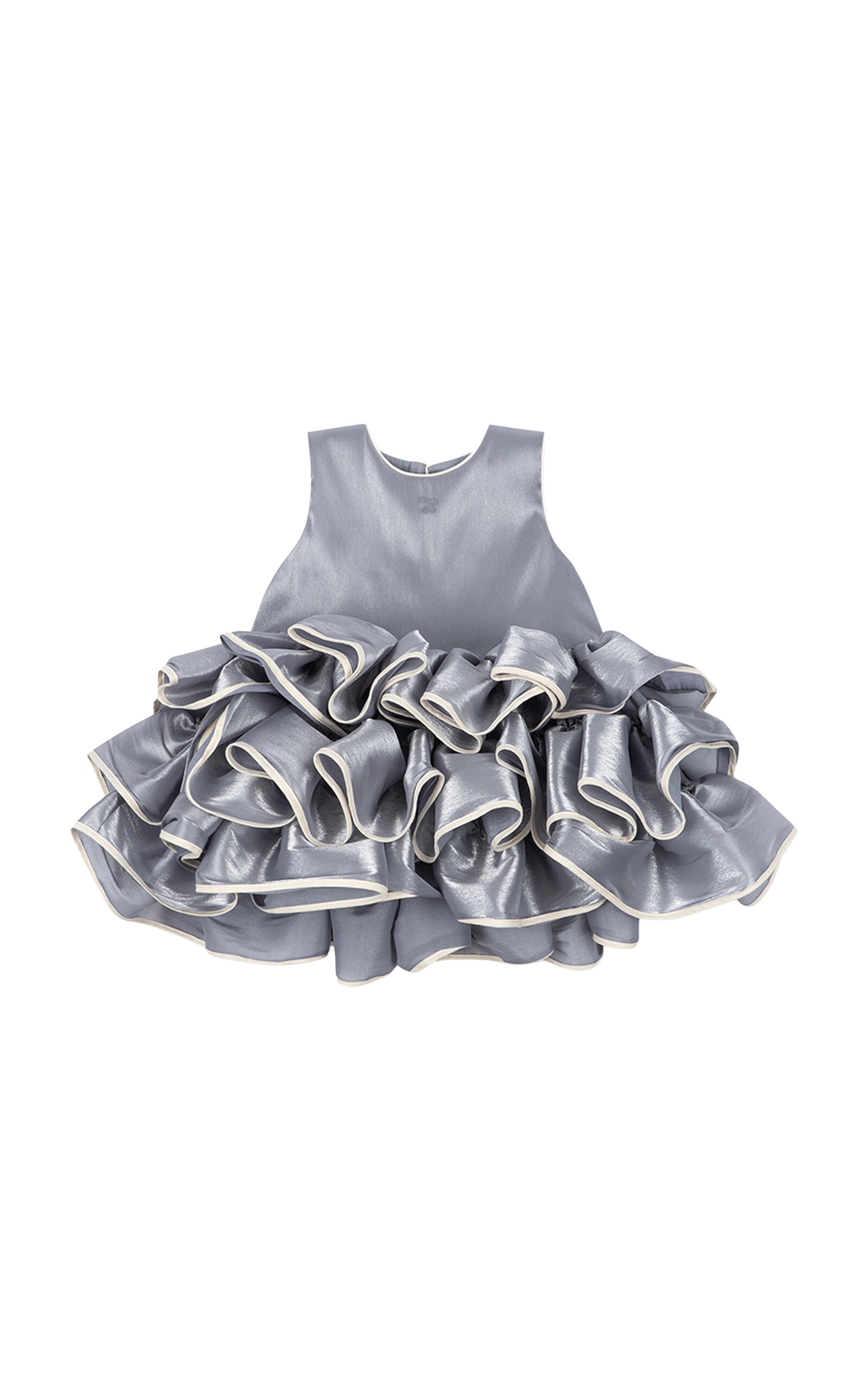 Konges Sløjd Konges Sløjd Fia Frill Satin Mini Dress