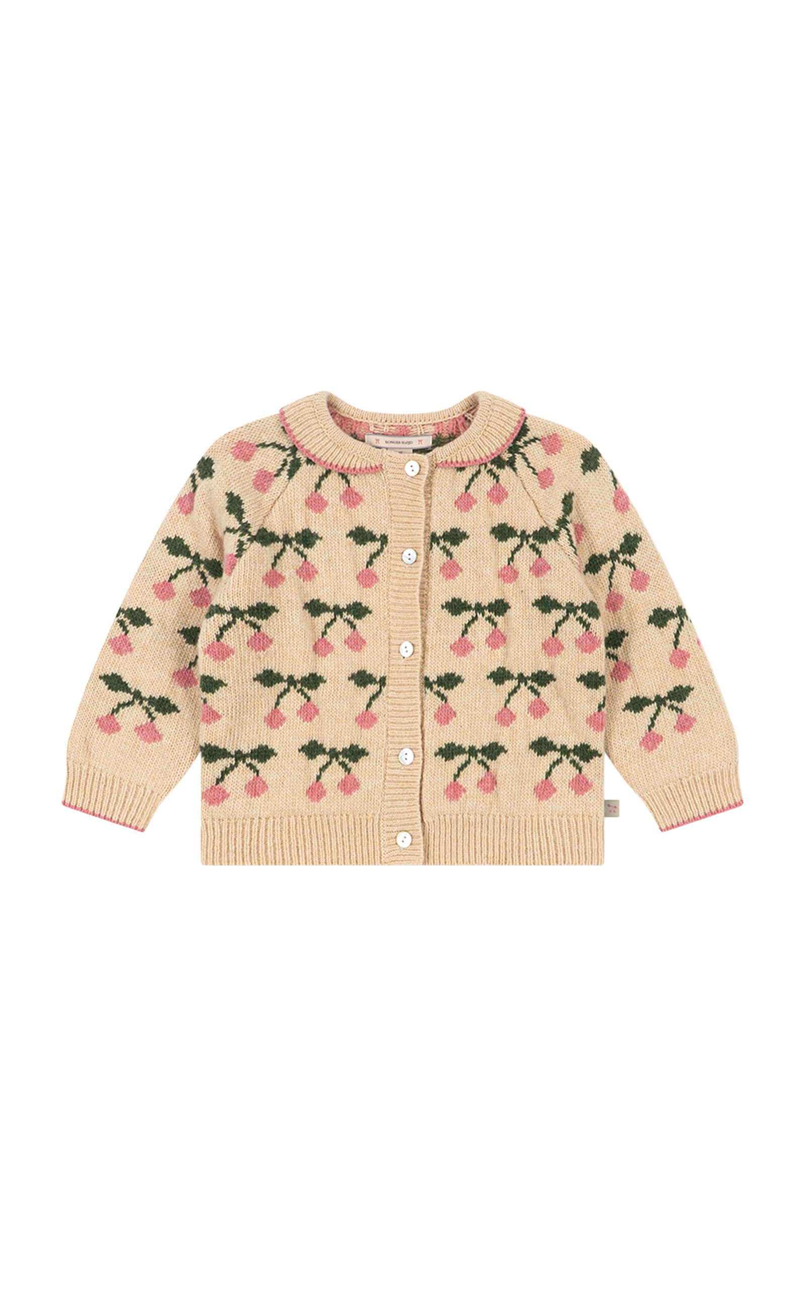 Konges Sløjd Konges Sløjd Kids' Belou Cherry WoolBlend Cardigan