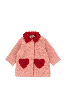 Konges Sløjd Konges Sløjd Kids' Calin Hearts Fleece Coat