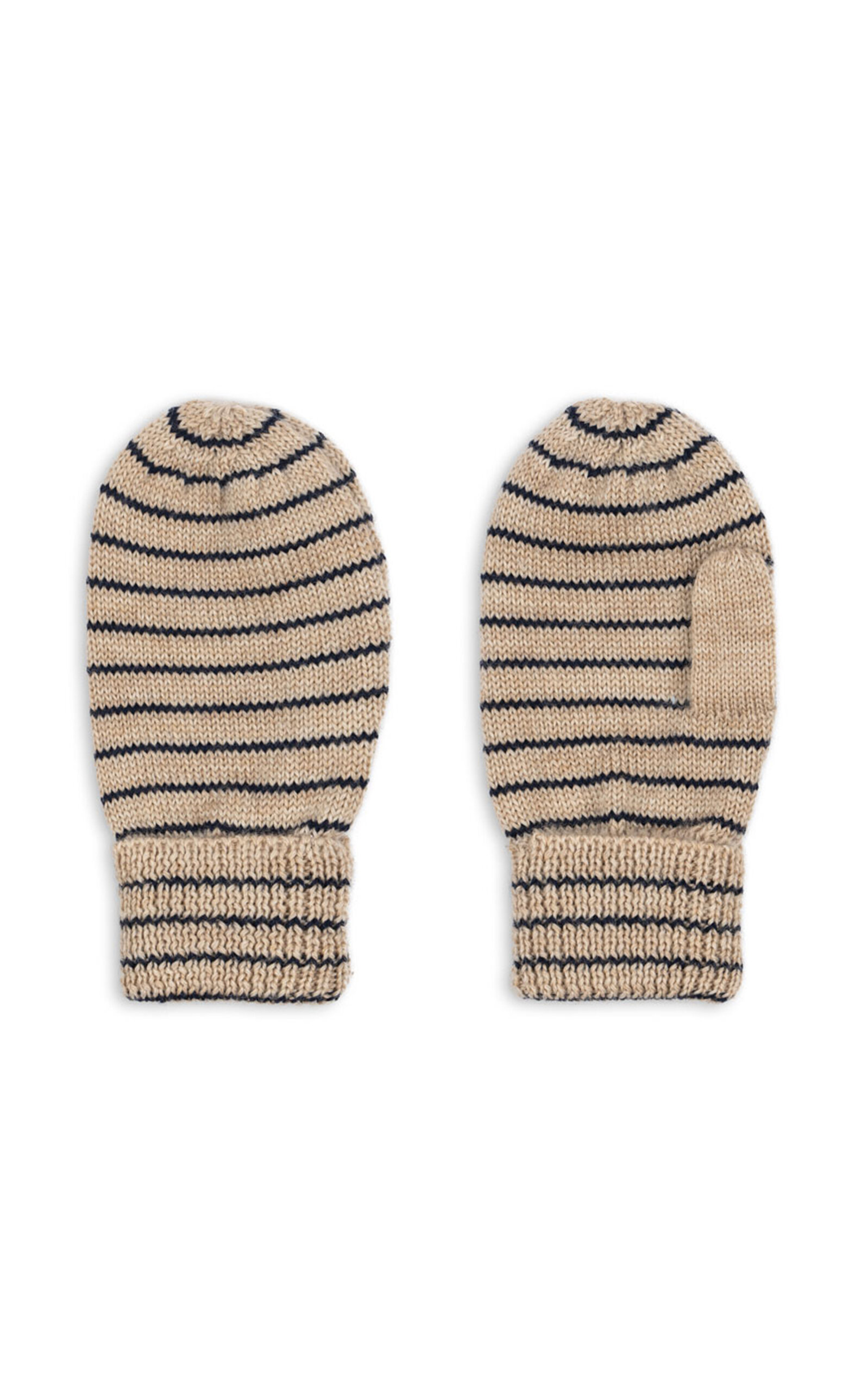 Konges Sløjd Konges Sløjd Kids' Louli Striped Wool Mittens