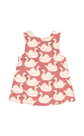 Konges Sløjd Konges Sløjd Kids' Magot Swan Cotton Mini Dress
