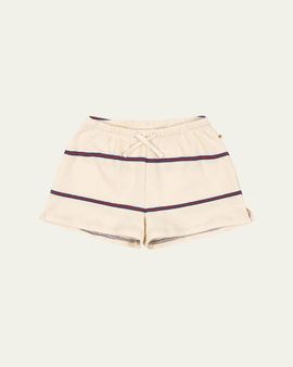Konges Slojd Boy's Trio Striped Drawstring Shorts