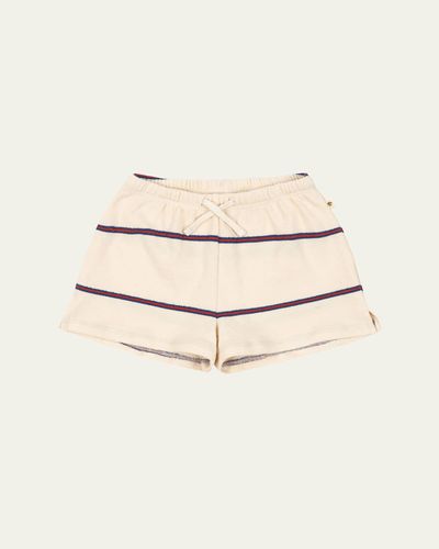 Konges Slojd Boy's Trio Striped Drawstring Shorts