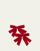 Konges Slojd Girl's 2-Pack Velvet Bow Hair Clips - 1