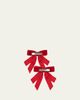 Konges Slojd Girl's 2-Pack Velvet Bow Hair Clips - 2