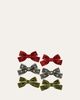 Konges Slojd Girl's 6-Pack Micki Hair Bow Clips - 1