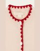 Konges Slojd Girl's Collette Strawberry-Embroidered Wool Cardigan - 4