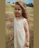 Konges Slojd Girl's Elin Sleeveless Floral Picot-Trim Dress - 5