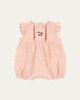 Konges Slojd Girl's Ellie Ruffled Seersucker Romper - 1
