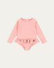 Konges Slojd Girl's Etta Skirted Long-Sleeve Swimsuit - 1