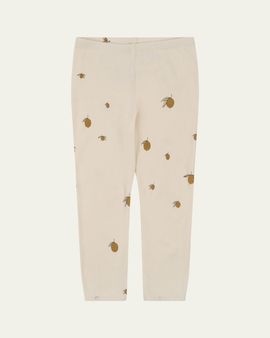 Konges Slojd Girl's Fruit Motif Leggings