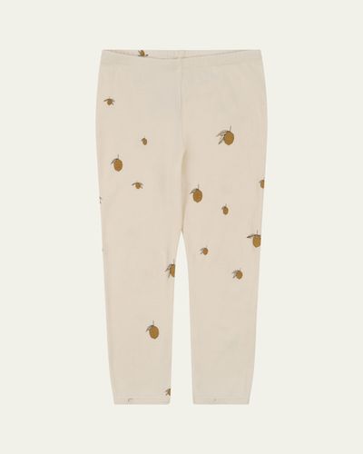 Konges Slojd Girl's Fruit Motif Leggings