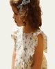 Konges Slojd Girl's Leonora Scalloped Floral Bow Hair Clips, Set of 4 - 2