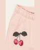 Konges Slojd Girl's Lou Cherry-Embroidered Terry Sweatpants - 3