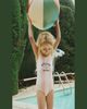 Konges Slojd Girl's Pomia Striped Swimsuit - 3