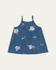 Konges Slojd Girl's Sequin Embroidered Denim Dress - 1