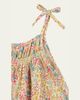 Konges Slojd Girl's Vivian Strappy Floral Seersucker Dress - 3