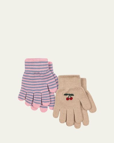 Konges Slojd Kid's 2-Pack Filla Gloves