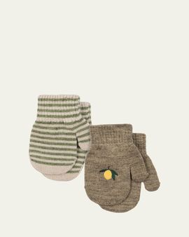 Konges Slojd Kid's 2-Pack Filla Mittens
