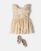 Konges Slojd Konges Sløjd Ally floral-appliqué sequined dress - 2