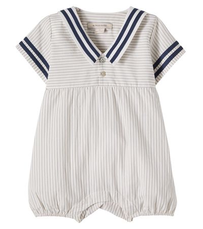 Konges Slojd Konges Sløjd Baby Allie striped cotton playsuit