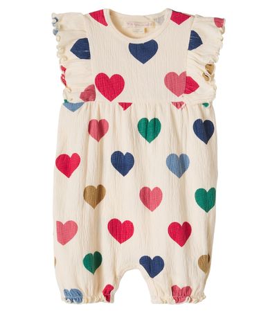 Konges Slojd Konges Sløjd Baby Chleo printed cotton-blend playsuit