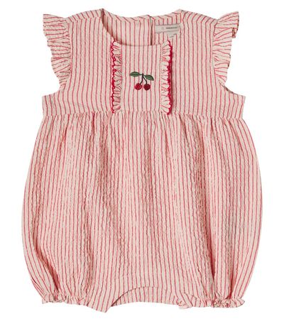 Konges Slojd Konges Sløjd Baby Ellie cotton seersucker playsuit