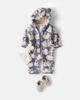 Konges Slojd Konges Sløjd Baby Jody hooded printed teddy onesie - 2