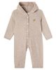 Konges Slojd Konges Sløjd Baby Mattou hooded wool-blend onesie - 1