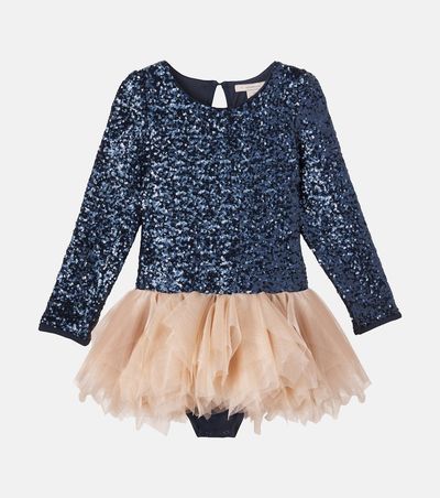 Konges Slojd Konges Sløjd Ballerina tulle-trimmed sequined dress