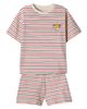 Konges Slojd Konges Sløjd Basic striped cotton-blend T-shirt and shorts set - 1