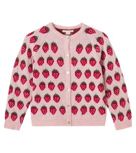 Konges Slojd Konges Sløjd Belou intarsia wool-blend cardigan