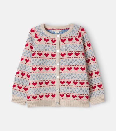 Konges Slojd Konges Sløjd Belou jacquard wool-blend cardigan
