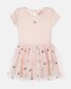 Konges Slojd Konges Sløjd Cotton-blend jersey and tulle dress - 1