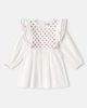 Konges Slojd Konges Sløjd Cœur embroidered cotton dress - 1