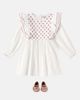 Konges Slojd Konges Sløjd Cœur embroidered cotton dress - 2