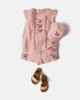 Konges Slojd Konges Sløjd Ellie ruffled striped cotton seersucker shorts - 2