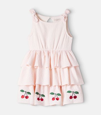 Konges Slojd Konges Sløjd Ellie striped cotton seersucker dress