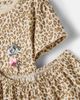 Konges Slojd Konges Sløjd Famo leopard-print cotton T-shirt and shorts set - 4