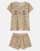 Konges Slojd Konges Sløjd Famo leopard-print cotton T-shirt and shorts set - 5